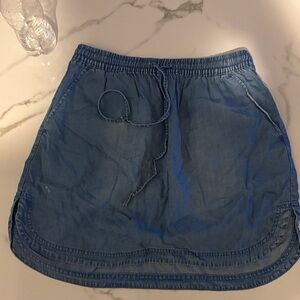 Merona Blue Mini Skirt